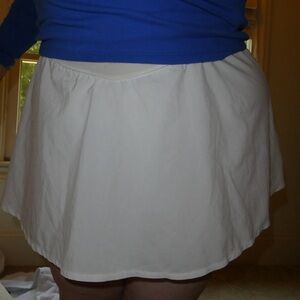 Aerie White Mini Skort
